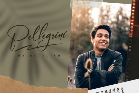 Ramontegral Signature Font PNG with transparent background - Preview 6