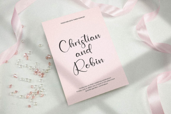 Christian Sunday Font PNG with transparent background - Preview 3