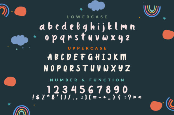Coffee Healing Font PNG with transparent background - Preview 6