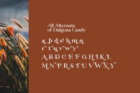 Dalgona Candy Font - Preview 6