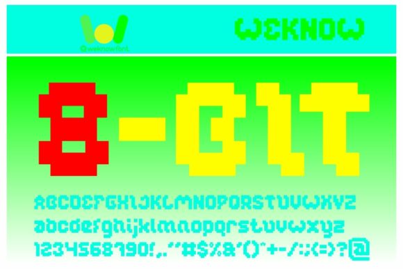Glitch Font - Preview 1