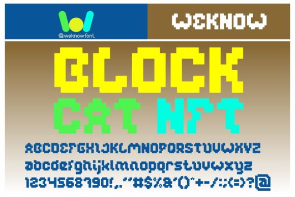 Glitch Font - Preview 4