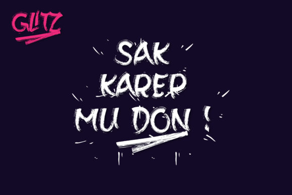 Glitz Font - Preview 2