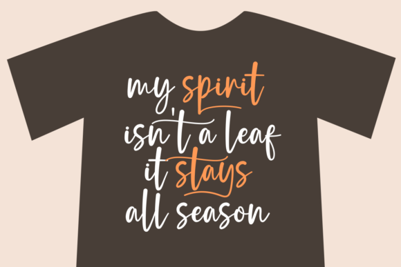 Holla Autumn Font font preview - 2