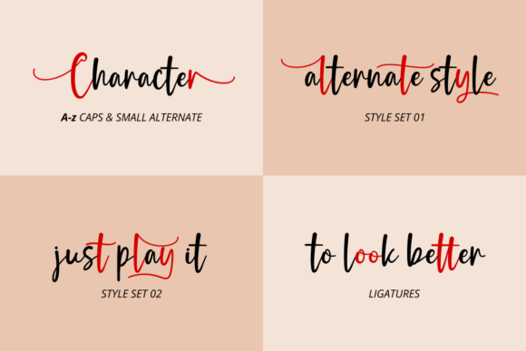 Holla Autumn Font font preview - 3
