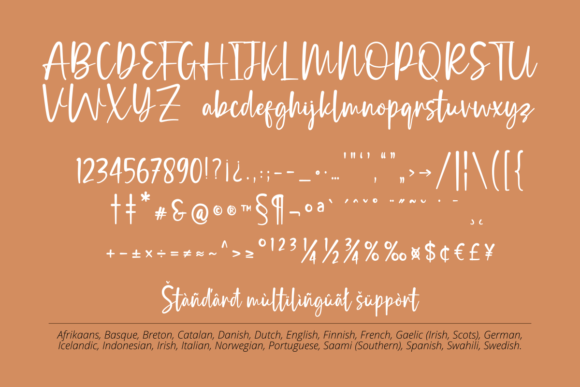 Holla Autumn Font font preview - 6