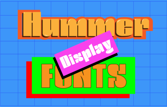 Hummer Font - Preview 1