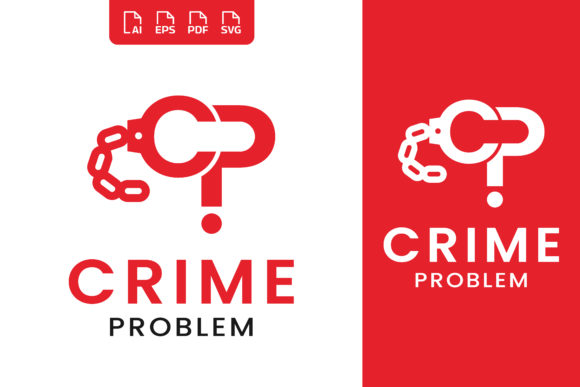 Letter Initial CP for Crime Problem Logo Grafica Loghi Di Nuriyanto51