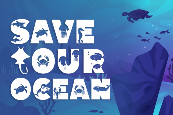 Made Sea Font PNG with transparent background - Preview 1