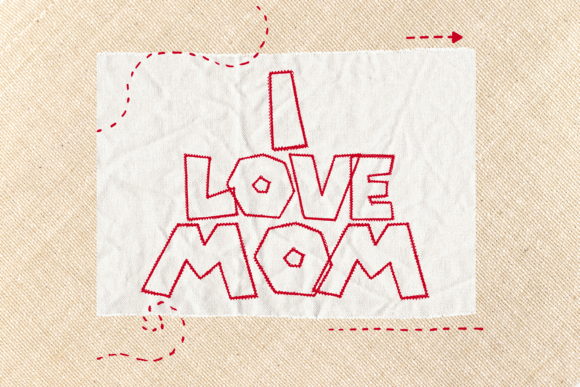 Patch Me Font PNG with transparent background - Preview 1