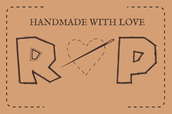Patch Me Font PNG with transparent background - Preview 5