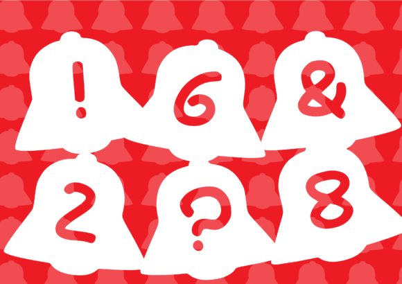 Play Bell Font PNG with transparent background - Preview 2