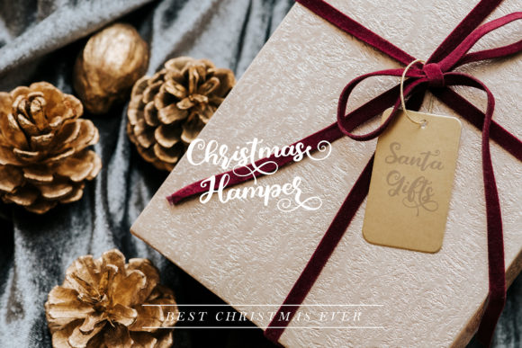 Santa Gifts Font PNG with transparent background - Preview 6
