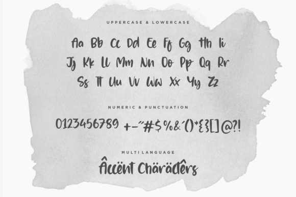 Silver Midnight Font PNG with transparent background - Preview 5