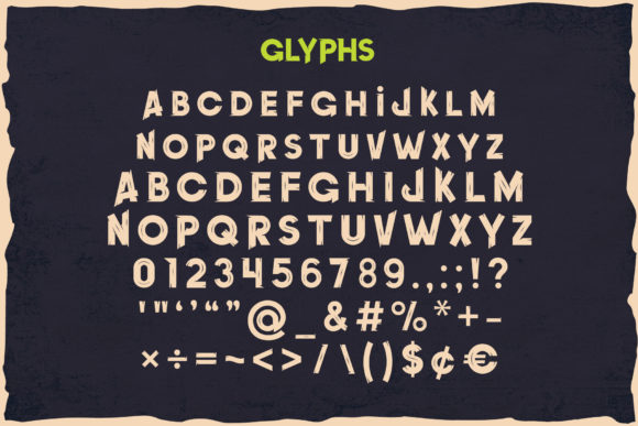 Angry Monkey Font - Preview 2