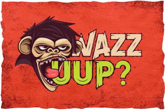 Angry Monkey Font - Preview 3