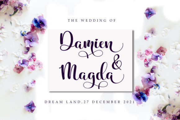 Bondieta Script Font - Preview 1