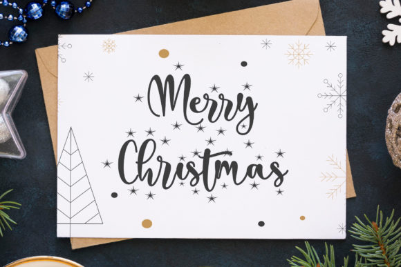 Christmas Glamour Font - Preview 1