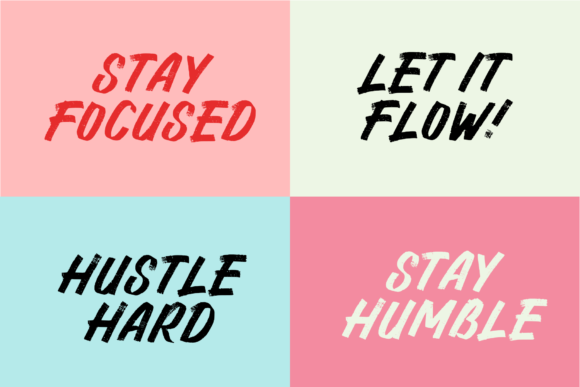 Chrusher Stone Font - Preview 4