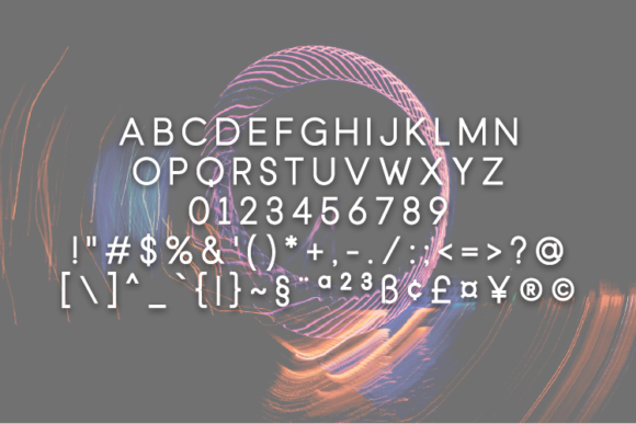 Fhuexole Font PNG with transparent background - Preview 1