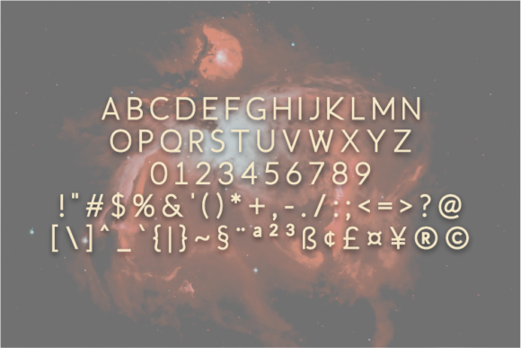 Leavant Font PNG with transparent background - Preview 1