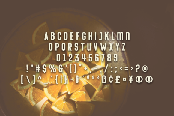 Lemonelho Font PNG with transparent background - Preview 1