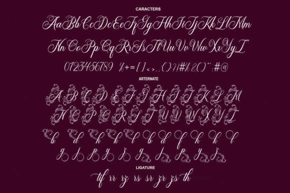 Mayden Font PNG with transparent background - Preview 6