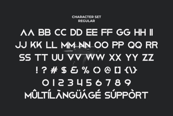 Overcame Font PNG with transparent background - Preview 3
