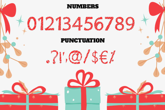 Parcel Wrap Font PNG with transparent background - Preview 2