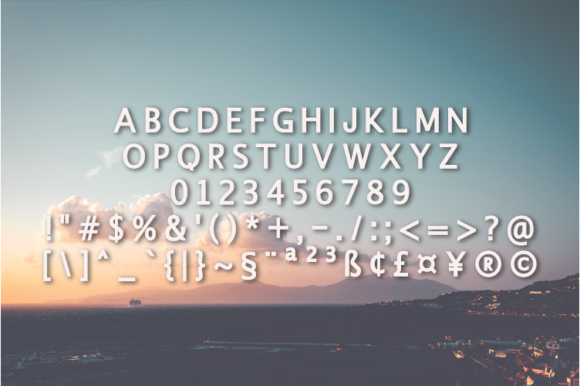 Perfule Font PNG with transparent background - Preview 1
