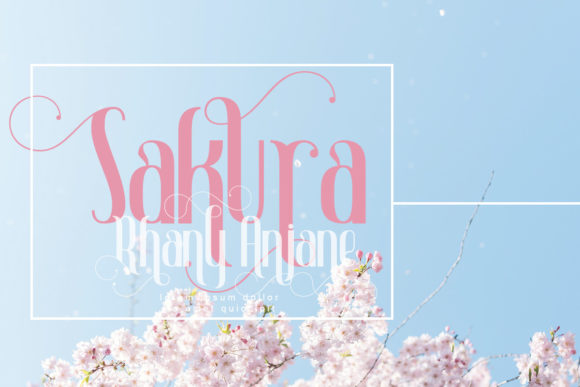 Rhany Anjane Font PNG with transparent background - Preview 2