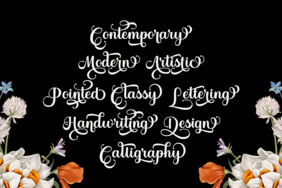 Bertha Script Font - Preview 3