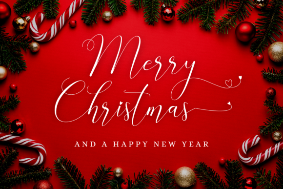 Christmas Starlight Font - Preview 1