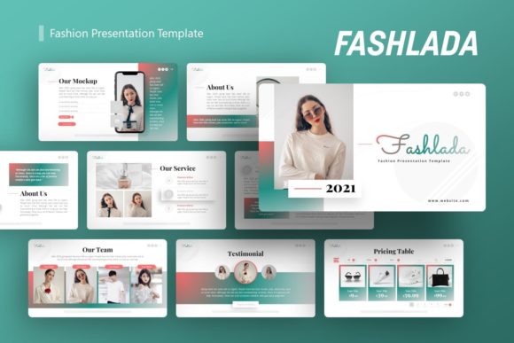 Preview of Fashlada Fashion Presentation fashion presentation template