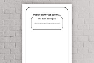 Gratitude Journal - Interior Graphic by KDP Unique · Creative Fabrica