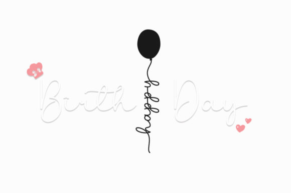 Hi Lia Font PNG with transparent background - Preview 2