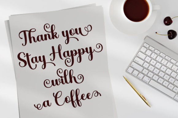 Holiday Washington Font PNG with transparent background - Preview 6