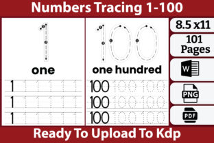 Number Tracing for Kids Graphic by kdpkawsarmia · Creative Fabrica