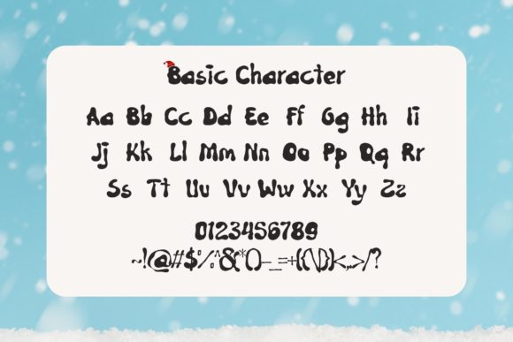 Olaf Mate Font PNG with transparent background - Preview 2