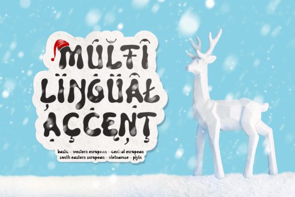 Olaf Mate Font PNG with transparent background - Preview 3