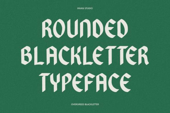 Overgreed Font PNG with transparent background - Preview 1