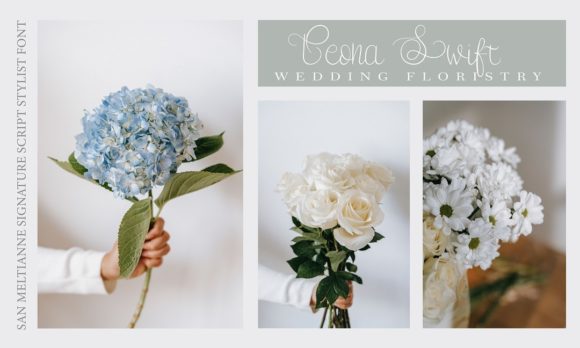San Meltianne Font PNG with transparent background - Preview 4