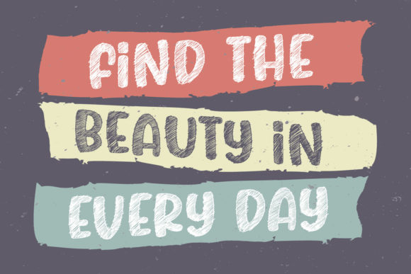 Sketching Universe Font PNG with transparent background - Preview 1