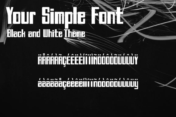 A Bolderside Font - Preview 3