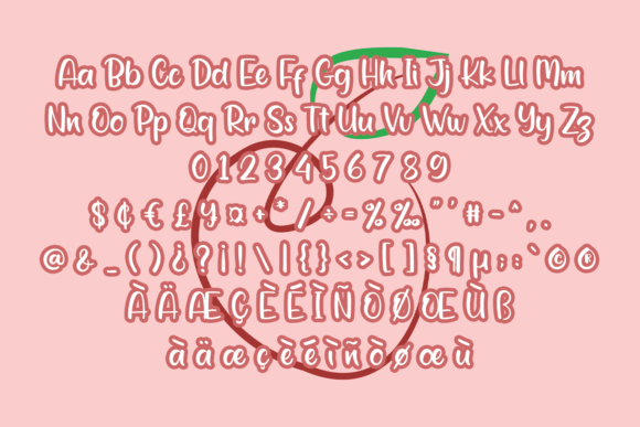 Apple Berry Font - Preview 3