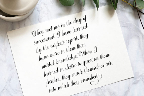 Arsenio Script Font - Preview 2