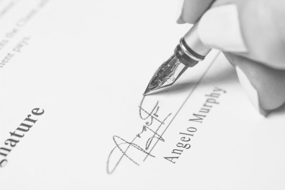 Ashgabat Natural Signature Font - Preview 1