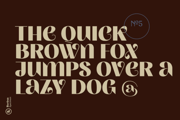 Berina Font - Preview 1
