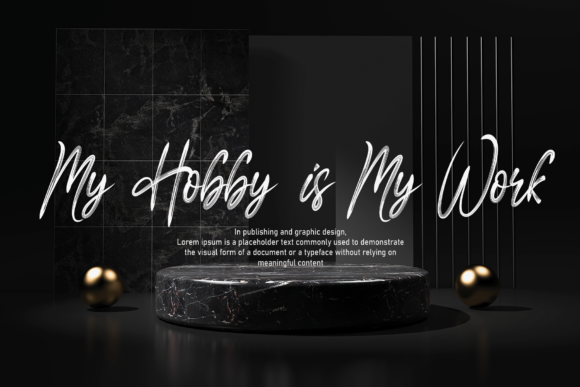 Black Light Font - Preview 6