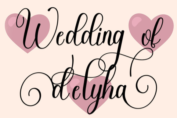 Calligraphy Font - Preview 3